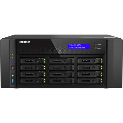 QNAP QAI-h1290FX NAS 12 Bahías 3 GHz AMD EPYC 128GB RAM 5 Años Garantía