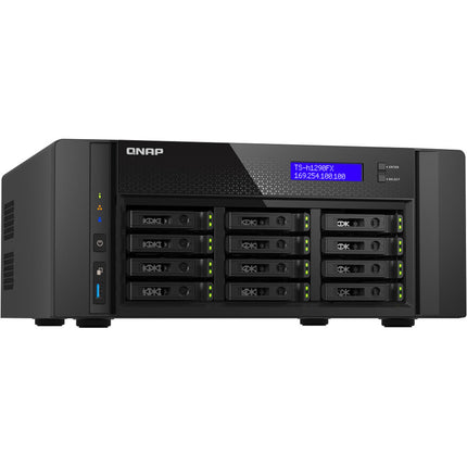 QNAP QAI-h1290FX NAS 12 Bahías 3 GHz AMD EPYC 128GB RAM 5 Años Garantía