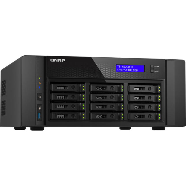 QNAP QAI-h1290FX NAS 12 Bahías 3 GHz AMD EPYC 128GB RAM 5 Años Garantía