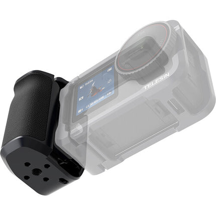 TELESIN Street Grip Holder para DJI Osmo Action 6 con Montura 1/4" y Botón Gatillo