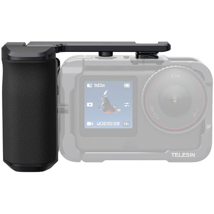 TELESIN Street Grip Holder para DJI Osmo Action 6 con Montura 1/4" y Botón Gatillo