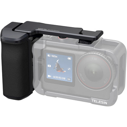 TELESIN Street Grip Holder para DJI Osmo Action 6 con Montura 1/4" y Botón Gatillo