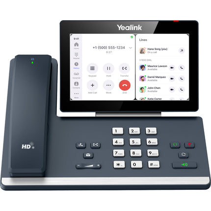 Yealink MP58-WH E2 Teléfono IP Inalámbrico Zoom Pantalla 7" y Bluetooth