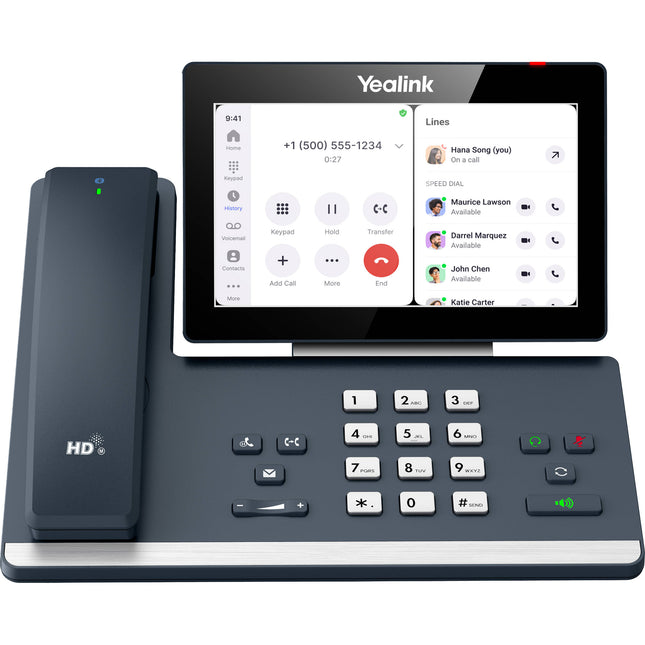 Yealink MP58-WH E2 Teléfono IP Inalámbrico Zoom Pantalla 7" y Bluetooth