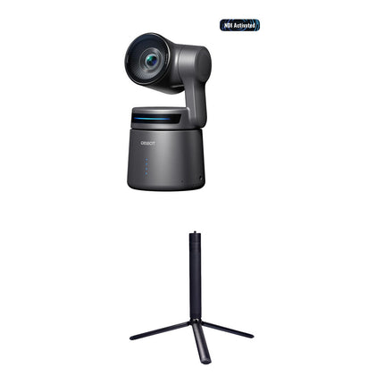 OBSBOT Tail Air Cámara PTZ 4K con Zoom 4x Kit con Trípode Extensible