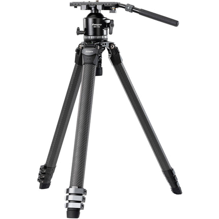 Fotopro O-10 Trípode de Fibra de Carbono con Cabezal MH-13Q 170 kg 170 cm