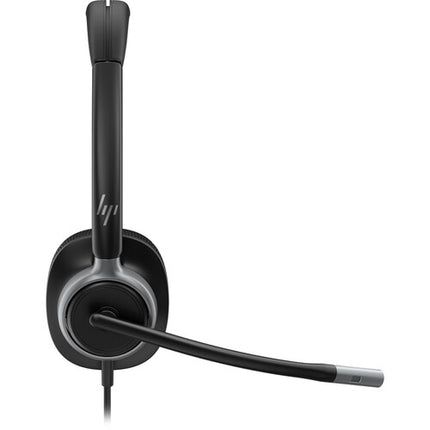 HP POLY Mission 615 Auricular Mono USB con micrófonos cancelación de ruido y estuche