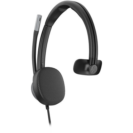 HP POLY Mission 615 Auricular Mono USB con micrófonos cancelación de ruido y estuche