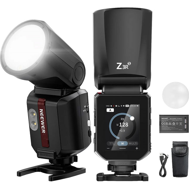 Neewer Z3R-S TTL Flash para Sony Cabezal Redondo 100Ws 2.4GHz Wireless