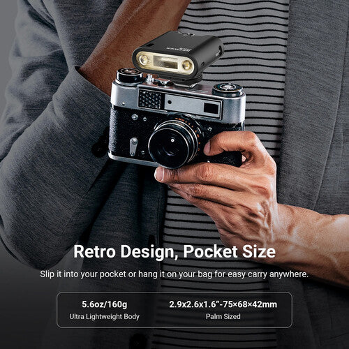 Neewer Z160U-N Mini Flash para cámara Nikon 18Ws batería 1100mAh USB-C