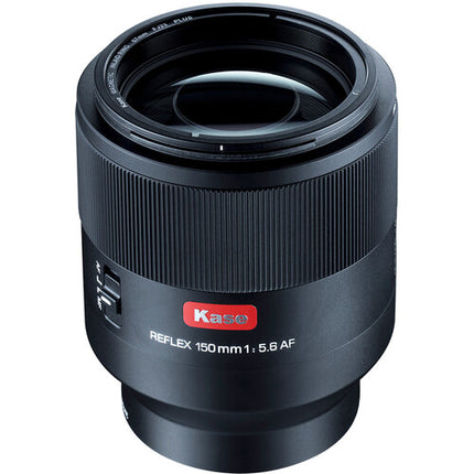 Kase 150mm f5.6 AF Reflex Objetivo con Bokeh Donut y AF para Sony E