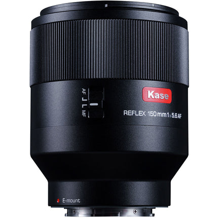 Kase 150mm f5.6 AF Reflex Objetivo con Bokeh Donut y AF para Sony E