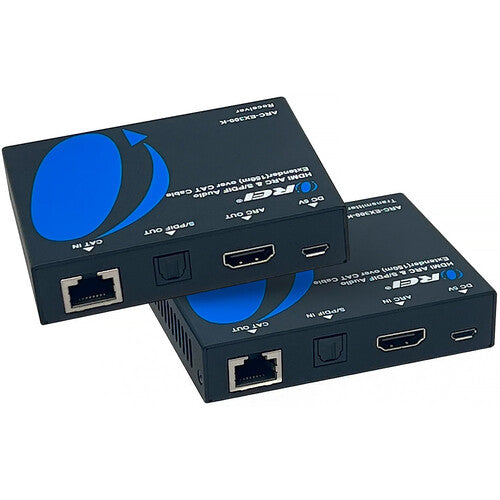 OREI HDMI ARC y S/PDIF Extensor de Audio hasta 150 m con Adaptador y Cable