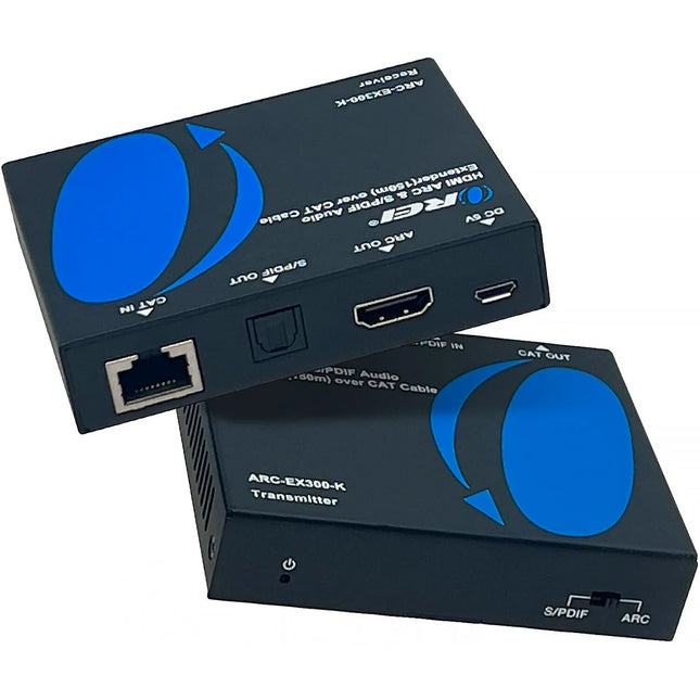 OREI HDMI ARC y S/PDIF Extensor de Audio hasta 150 m con Adaptador y Cable