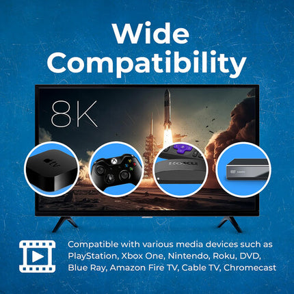 OREI 8K60 4x2 Matriz HDMI con Audio Extract eARC 8K60 UHD 4K120