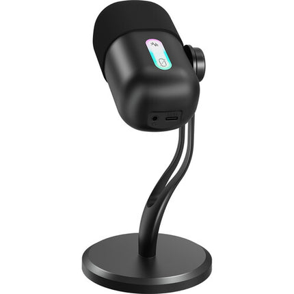 Moertek MK06 Micrófono USB Condensador Cardioide Audio 16-Bit 48kHz RGB