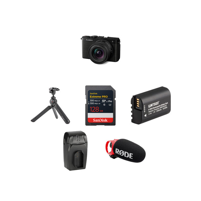 Panasonic LUMIX S9 Cámara sin Espejo 24.2MP 6K30p Vídeo Kit Completo