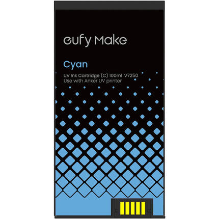Tinta UV para impresora 3D eufyMake E1 100mL Cyan con garantía 1 año