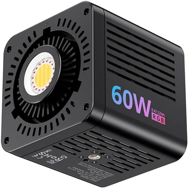 Ulanzi C60 Luz LED RGB para Video 1825 Lux Batería 3300mAh Kit Completo