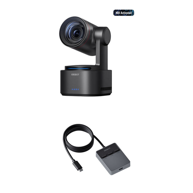 OBSBOT Tail 2 Cámara PTZ 4K 50MP Sensor 1.5 Wireless Multicam Kit