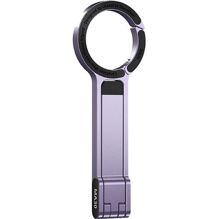 Ulanzi MA30 Trípode de teléfono móvil MagSafe con mosquetón lavanda portátil plegable