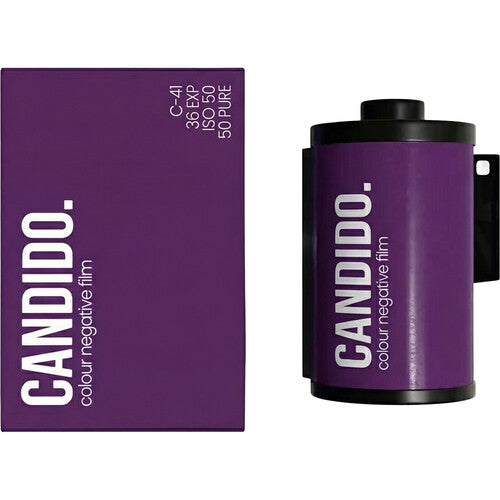 CANDIDO 50 Película negativa color 35mm 36 exposiciones ISO 50 tungsteno