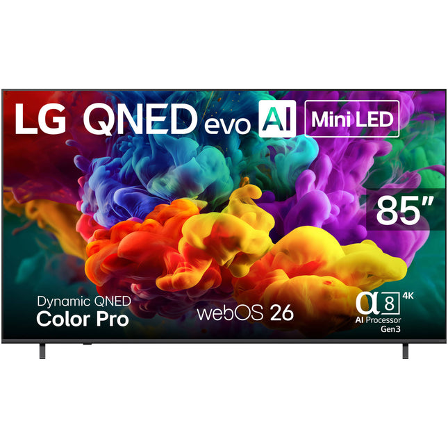 LG QNED84B QNED evo AI TV 85" 4K HDR Mini-LED 120Hz Smart OLED