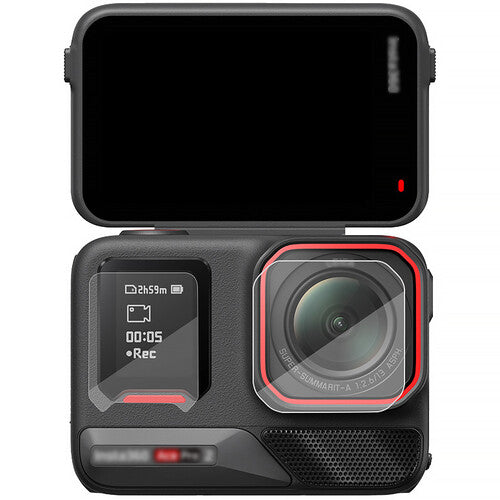 JJC Protector de Pantalla de Vidrio para Insta360 Ace Pro 2 con Paño y Toallita