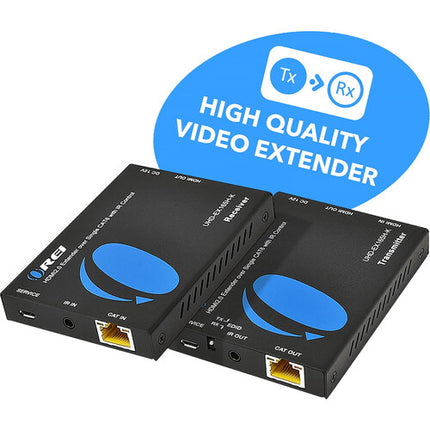 OREI Extensor HDMI 2.0 4K UHD 60Hz hasta 50m Control IR Juego Completo