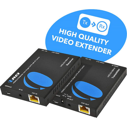 OREI Extensor HDMI 2.0 4K UHD 60Hz hasta 50m Control IR Juego Completo