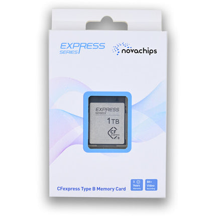 Novachips Tarjeta de Memoria CFexpress 2.0 Tipo B 1TB 1700 MB/s Lectura 1400 MB/s Escritura