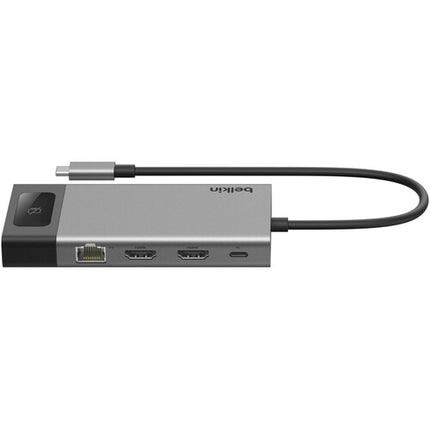 Belkin 8 Puertos Hub USB-C con 2 HDMI 4K 60Hz y 100W PD