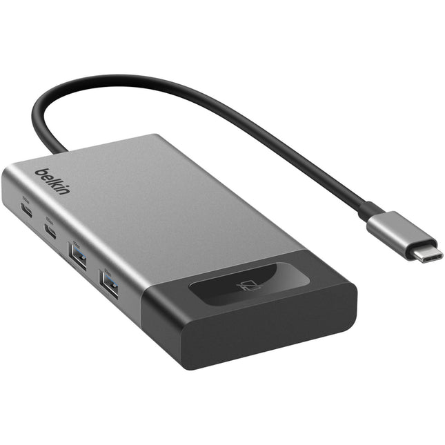 Belkin 8 Puertos Hub USB-C con 2 HDMI 4K 60Hz y 100W PD