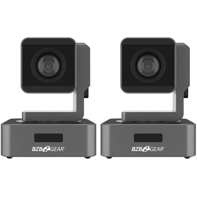 BZBGEAR Cámara PTZ Streaming 1080p Zoom Óptico 10x PoE 2 Pack