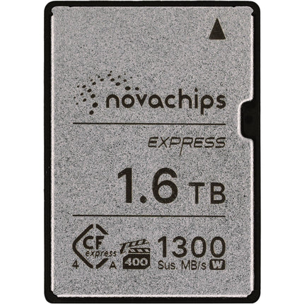 Novachips 1.6TB CFexpress 4.0 Tipo A Tarjeta de Memoria 1700 MBs Lectura 1300 MBs Escritura