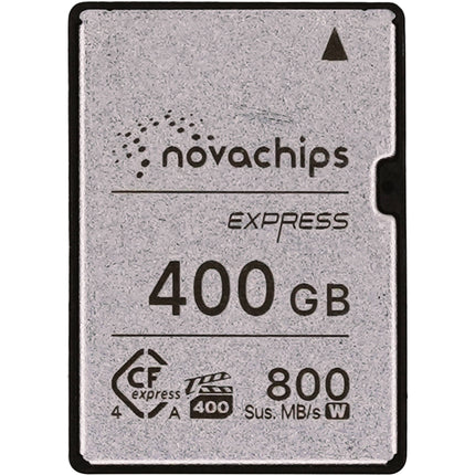 Novachips 400GB CFexpress 4.0 Tipo A Tarjeta de Memoria 1700MB/s Lectura 800MB/s Escritura