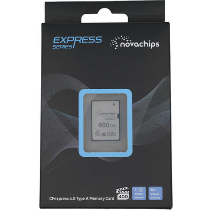 Novachips 800GB CFexpress 4.0 Tipo A Tarjeta de Memoria 1700MB/s Lectura 1200MB/s Escritura