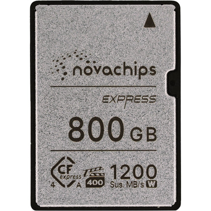 Novachips 800GB CFexpress 4.0 Tipo A Tarjeta de Memoria 1700MB/s Lectura 1200MB/s Escritura