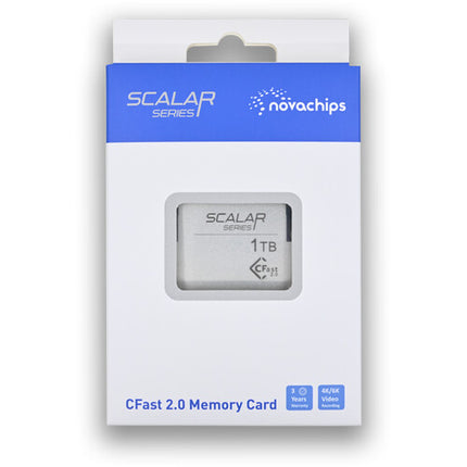 Novachips 1TB Scalar Tarjeta de Memoria CFast 2.0 450MB/s Lectura 400MB/s Escritura