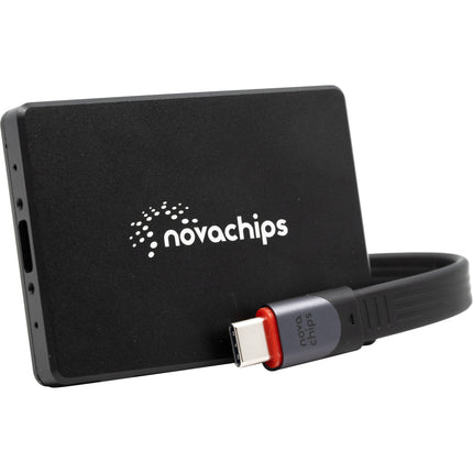 Novachips SSD portátil 2TB USB-C 3.2 Gen 2x2 1800 MB/s lectura 1700 MB/s escritura
