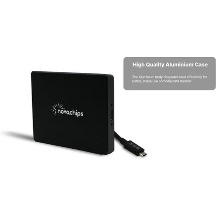 Novachips CFexpress Type B y UHS-II Lector de Tarjetas USB-C 800 MB/s 280 MB/s