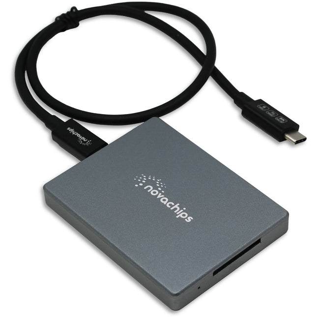 Novachips CFexpress 4.0 Type B Lector Tarjetas USB-C 3200MB/s Metal
