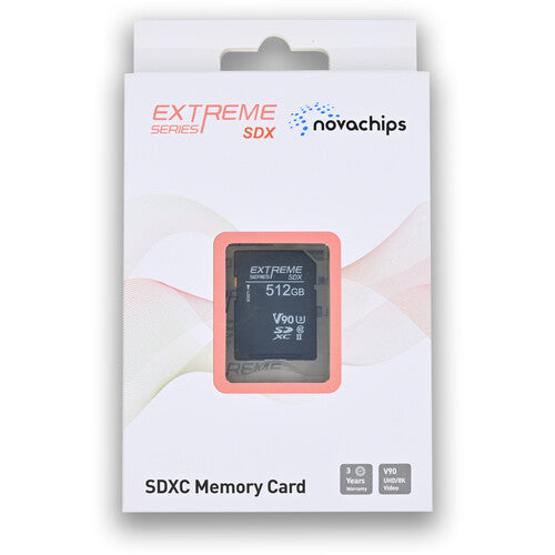 Novachips 512GB Extreme Tarjeta de Memoria SDXC UHS-II 280MBs