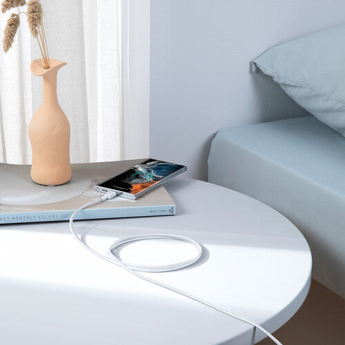 Anker 322 Cable USB-C a USB-A 6 pies Blanco Carga 15W y Datos 480Mb/s