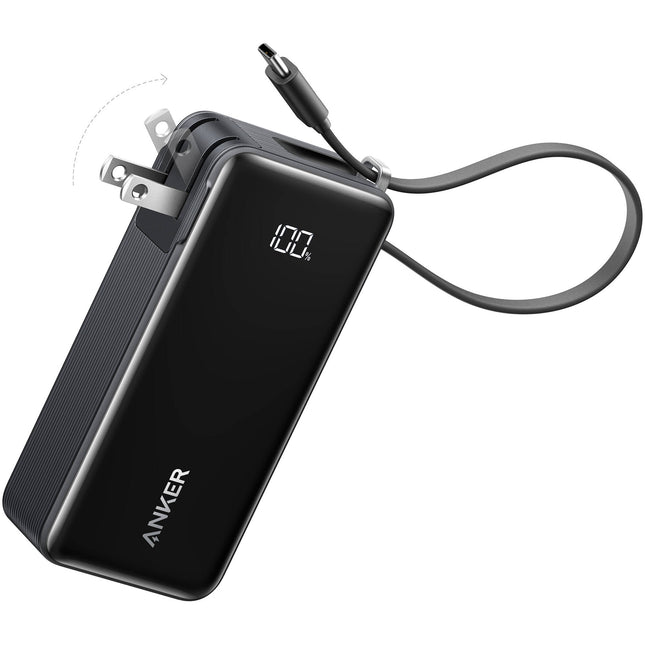 Anker Fusion Power Bank USB-C 10000mAh Carga Rápida 30W Doble Puerto
