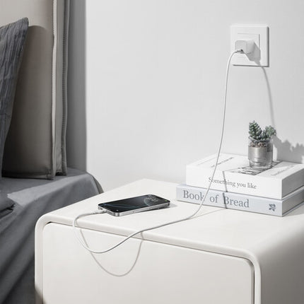 Anker Upcycled-Braided Cable USB-C 240W 3 pies Blanco resistente y certificado