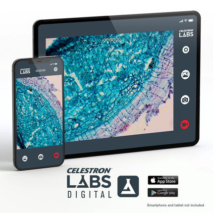 Celestron Microscopio Digital de Escritorio 2MP Wi-Fi 480x y LED