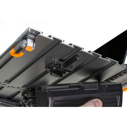 Tether Tools AeroTrac Adaptador V-Mount para estación con botón rápido y aluminio ligero