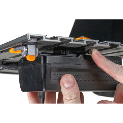 Tether Tools AeroTrac Adaptador V-Mount para estación con botón rápido y aluminio ligero