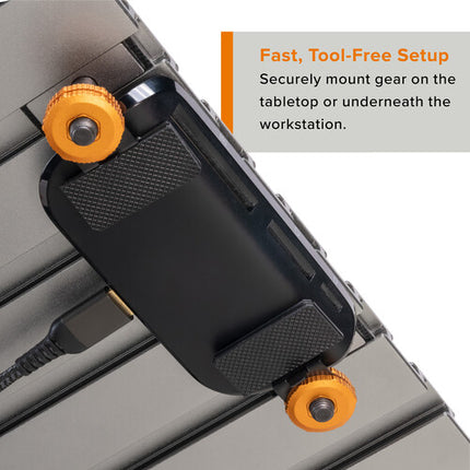 Tether Tools AeroTrac Tech Clamps XL Pack de 2 para sistema AeroTrac aluminio resistente grasp doble 1.3 pulgadas